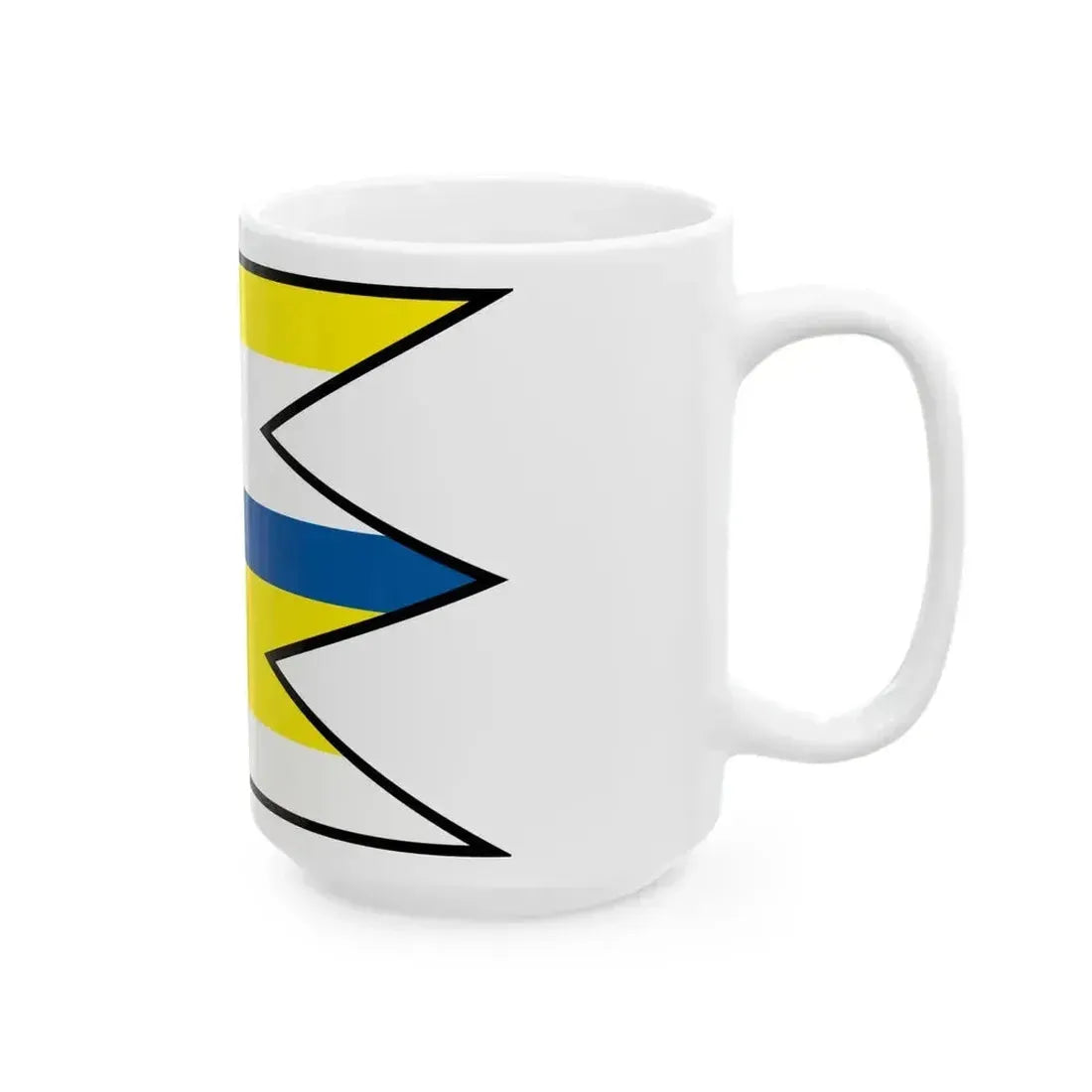 Brezovica Sabinov Flag (Slovakia) White Coffee Mug - Go Mug Yourself
