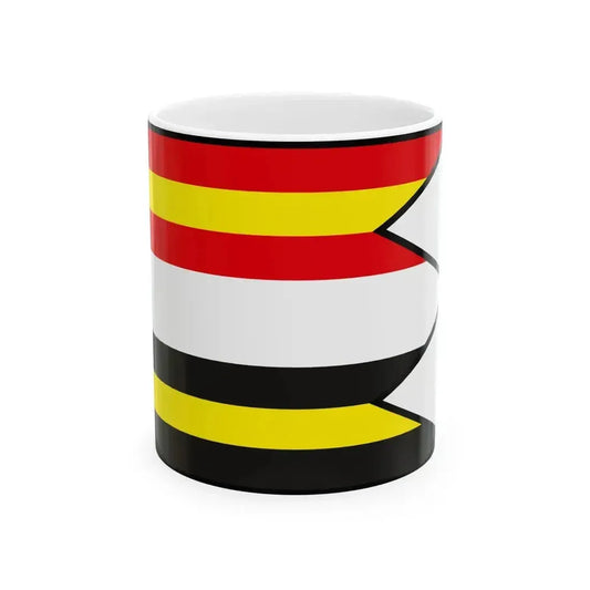 Brezovka Bardejov Flag (Slovakia) White Coffee Mug 11oz - Go Mug Yourself