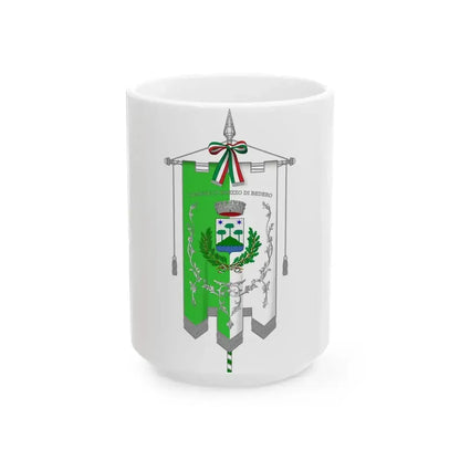 Brezzo di Bedero-Gonfalone (Italy) White Coffee Mug 15oz - Go Mug Yourself