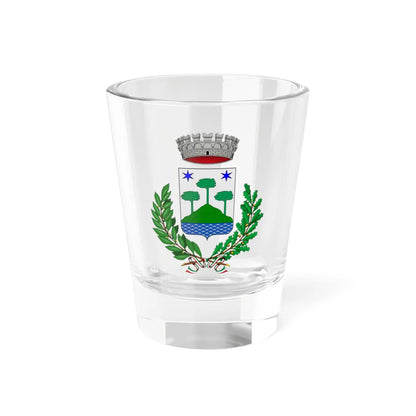 Brezzo di Bedero-Stemma (Italy) (Coat of Arms) Shot Glass 1.5oz 1.5oz - Go Mug Yourself