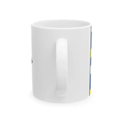 Brhlovce Levice Flag (Slovakia) White Coffee Mug - Go Mug Yourself