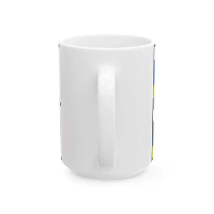 Brhlovce Levice Flag (Slovakia) White Coffee Mug - Go Mug Yourself