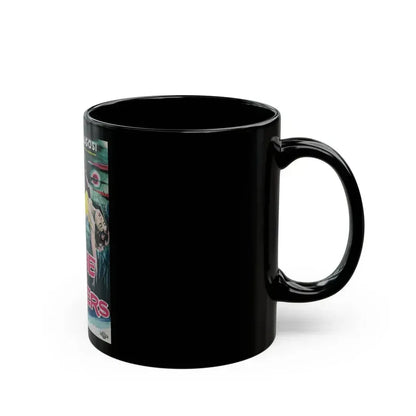 BRIDE OF THE MONSTER (GERMANY) 1955 Movie Poster - Black Coffee Mug - Go Mug Yourself