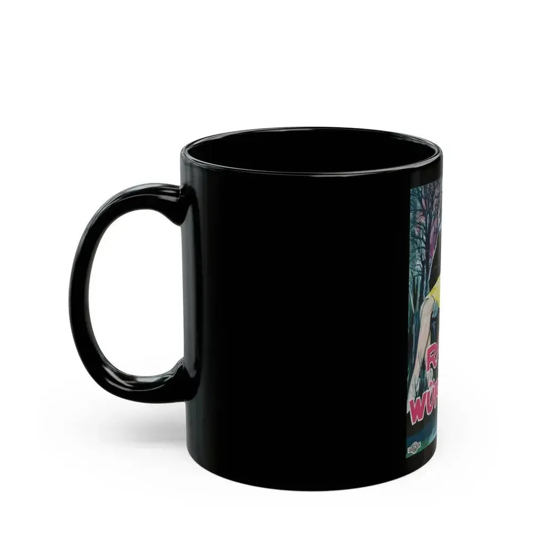 BRIDE OF THE MONSTER (GERMANY) 1955 Movie Poster - Black Coffee Mug - Go Mug Yourself