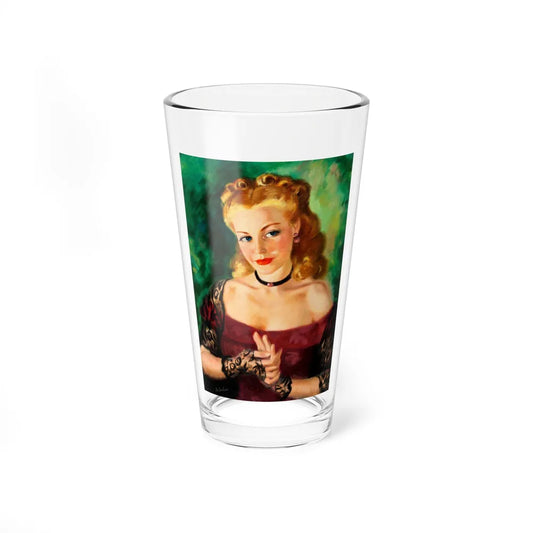 Bride of the Outlaw Sheriff, American Weekly n. 99, 1935 (Magazine Illustration) Pint Glass 16oz-16oz-Go Mug Yourself