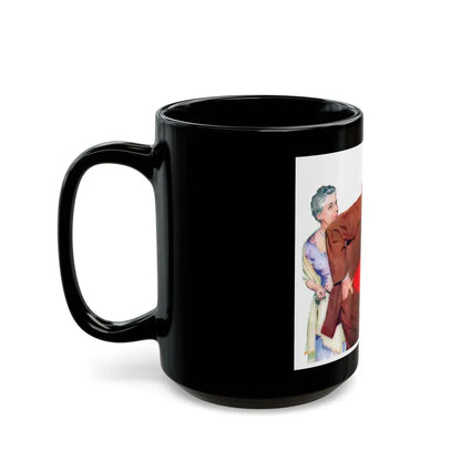 Bride To Be, Woman's Home Companion, August 1955 - Black Coffee Mug - Go Mug Yourself