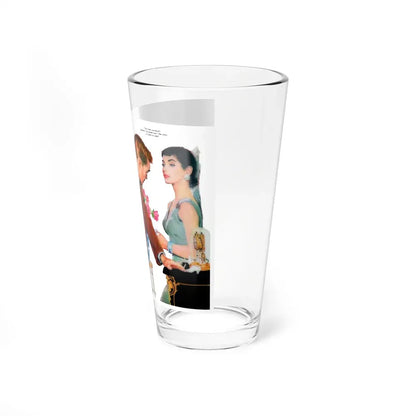 Bride To Be, Woman's Home Companion, August 1955 (Magazine Illustration) Pint Glass 16oz - Go Mug Yourself