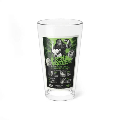 BRIDES OF BLOOD 1968 Movie Poster - Pint Glass 16oz 16oz - Go Mug Yourself