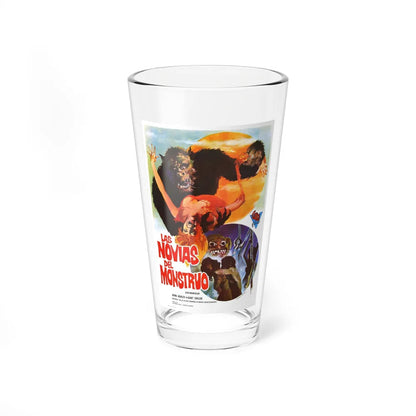 BRIDES OF BLOOD (2) 1968 Movie Poster - Pint Glass 16oz-16oz-Go Mug Yourself