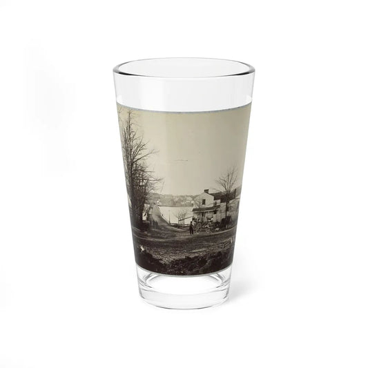 Bridge Across Eastern Branch Of Potomac River, Washington, D.C., April, 1865 (U.S. Civil War) Pint Glass 16oz-16oz-Go Mug Yourself