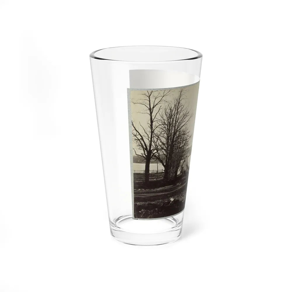 Bridge Across Eastern Branch Of Potomac River, Washington, D.C., April, 1865 (U.S. Civil War) Pint Glass 16oz-Go Mug Yourself