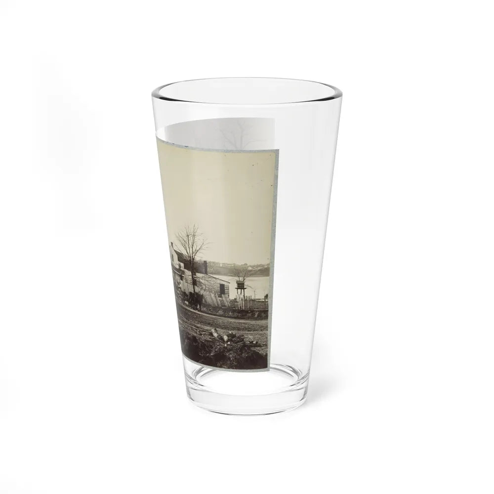 Bridge Across Eastern Branch Of Potomac River, Washington, D.C., April, 1865 (U.S. Civil War) Pint Glass 16oz-Go Mug Yourself