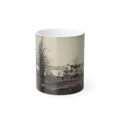 Bridge Across Eastern Branch of Potomac River, Washington, D.C., April, 1865 (U.S. Civil War) Color Changing Coffee Mug 11oz Default Title 11oz - Go Mug Yourself