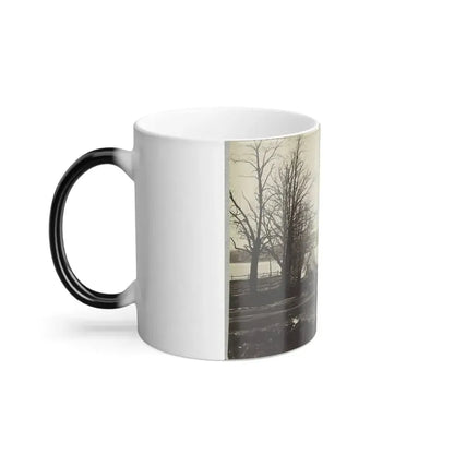 Bridge Across Eastern Branch of Potomac River, Washington, D.C., April, 1865 (U.S. Civil War) Color Changing Coffee Mug 11oz - Go Mug Yourself