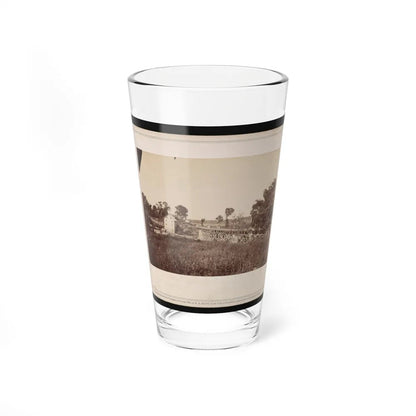 Bridge Across The Rappahannock, North View (U.S. Civil War) Pint Glass 16oz-16oz-Go Mug Yourself