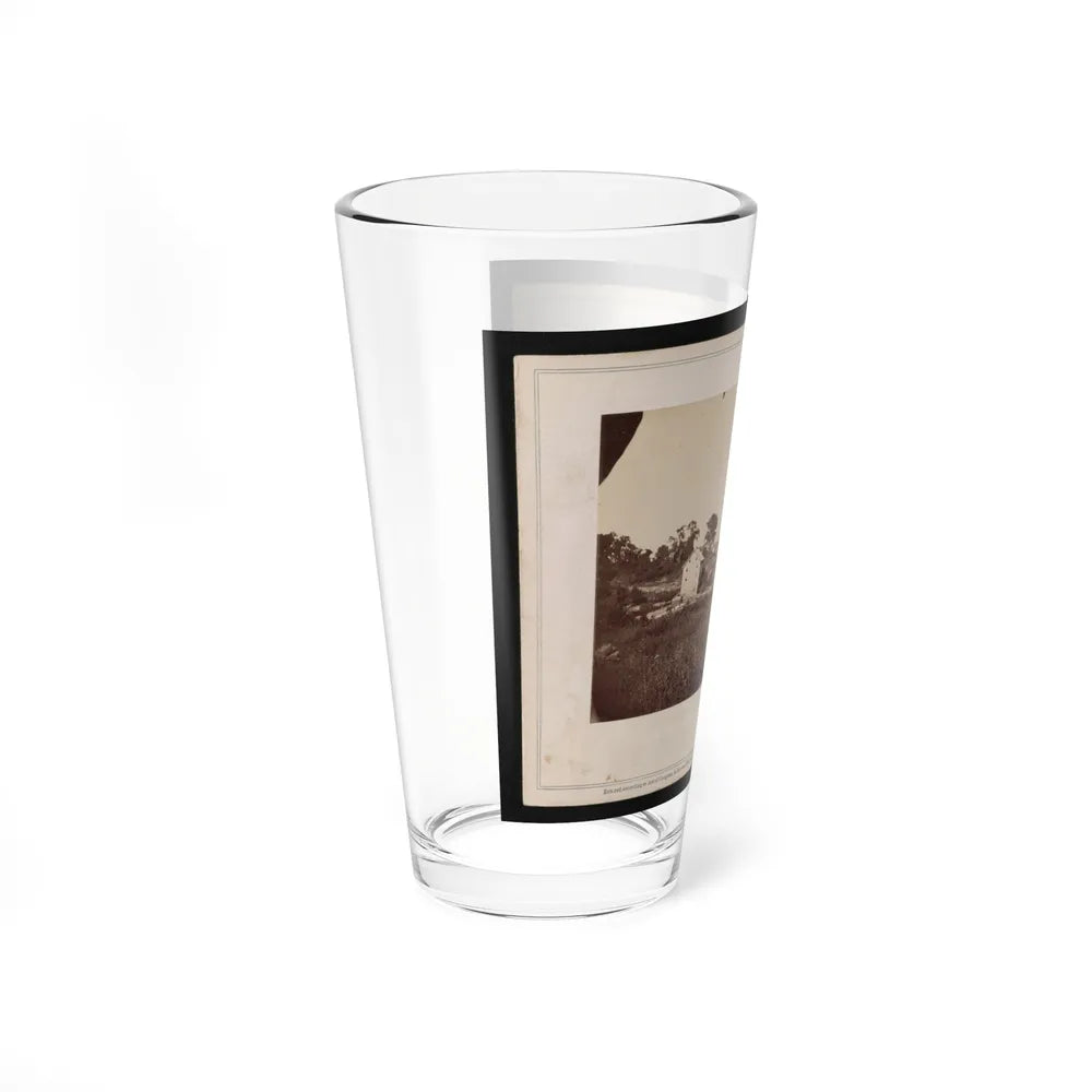 Bridge Across The Rappahannock, North View (U.S. Civil War) Pint Glass 16oz-Go Mug Yourself