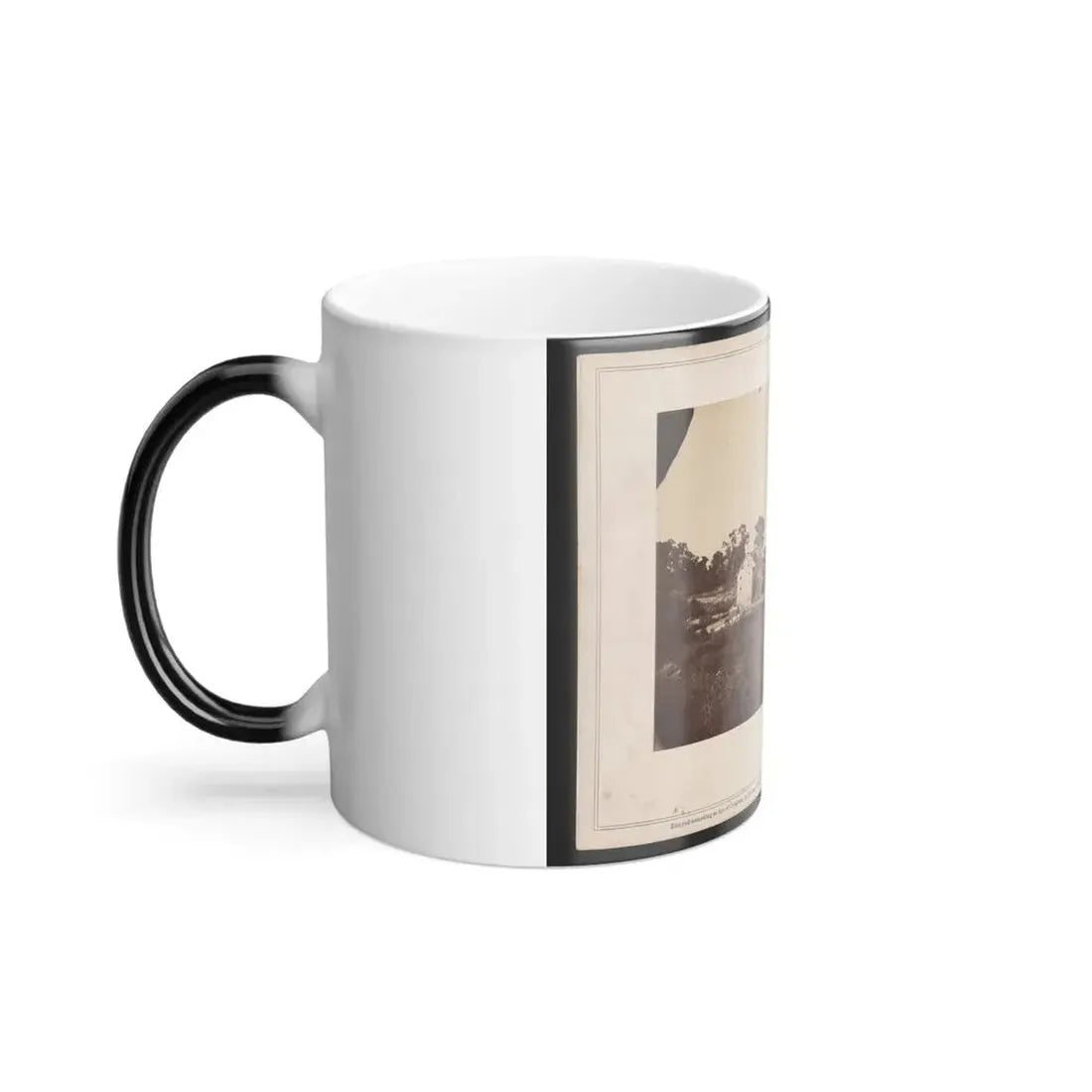 Bridge Across the Rappahannock, North View (U.S. Civil War) Color Changing Coffee Mug 11oz - Go Mug Yourself