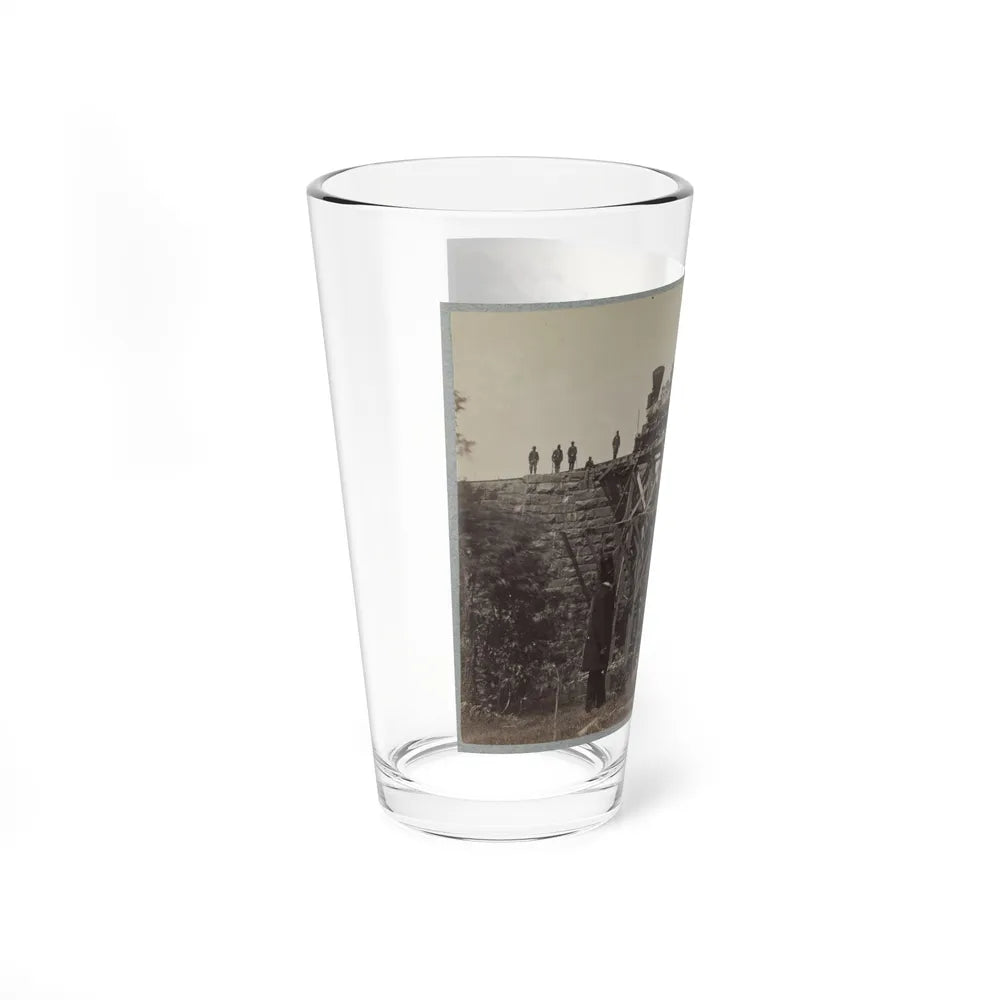 Bridge On Orange & Alexandria Railroad (U.S. Civil War) Pint Glass 16oz-Go Mug Yourself