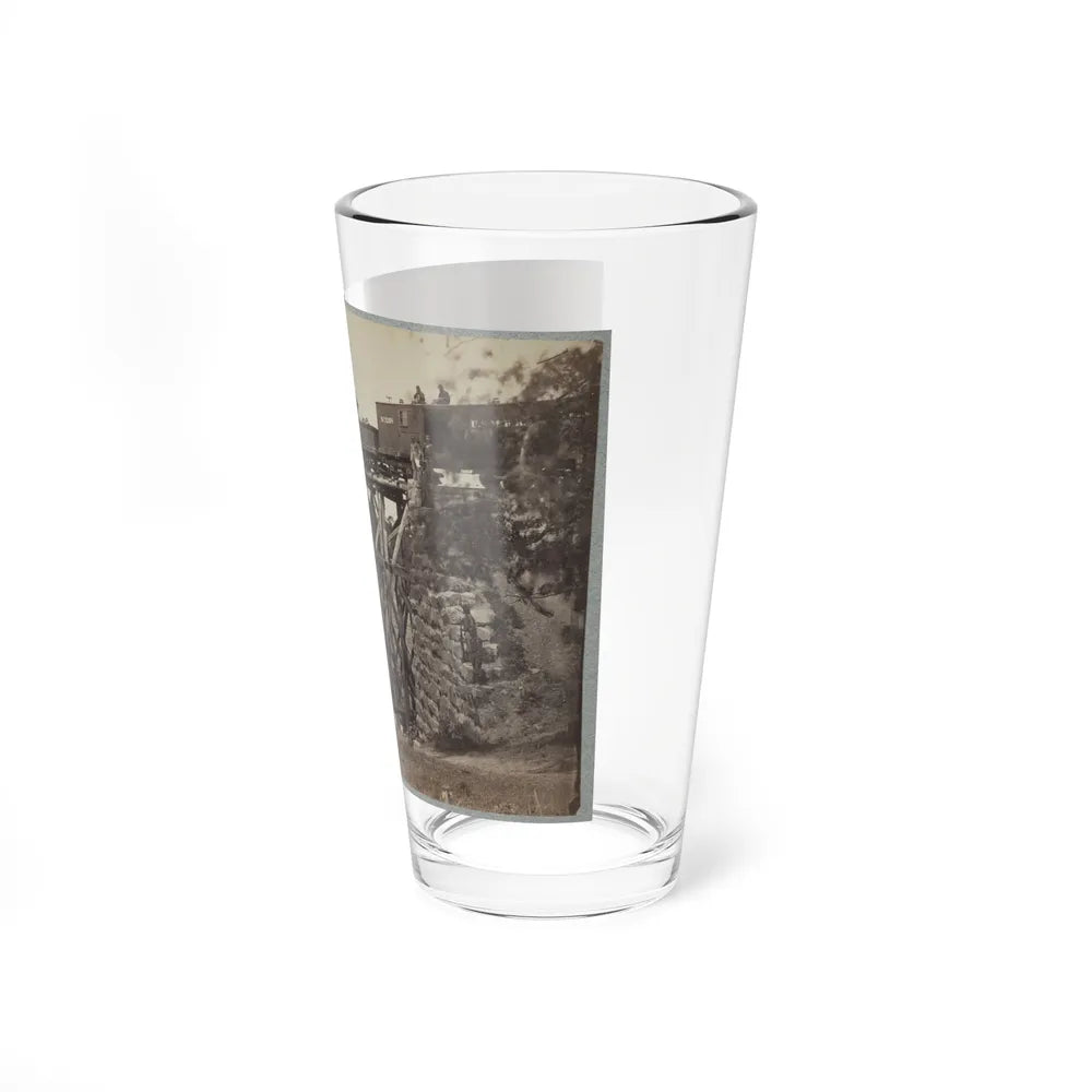 Bridge On Orange & Alexandria Railroad (U.S. Civil War) Pint Glass 16oz-Go Mug Yourself