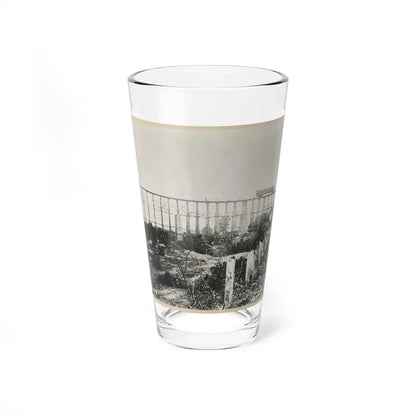 Bridge Over Running Water Creek Destroyed During The Civil War (U.S. Civil War) Pint Glass 16oz 16oz - Go Mug Yourself