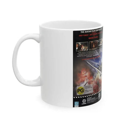 BRIDGE TO HELL (VHS COVER) - White Coffee Mug - Go Mug Yourself