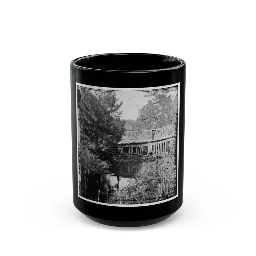 Bridge (U.S. Civil War) Black Coffee Mug-15oz-Go Mug Yourself