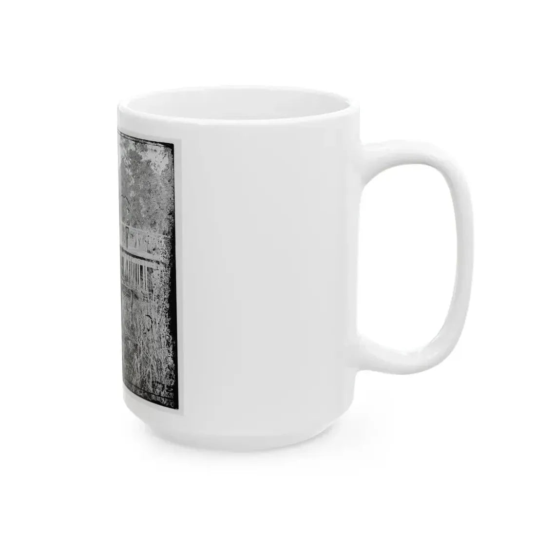 Bridge (U.S. Civil War) White Coffee Mug - Go Mug Yourself