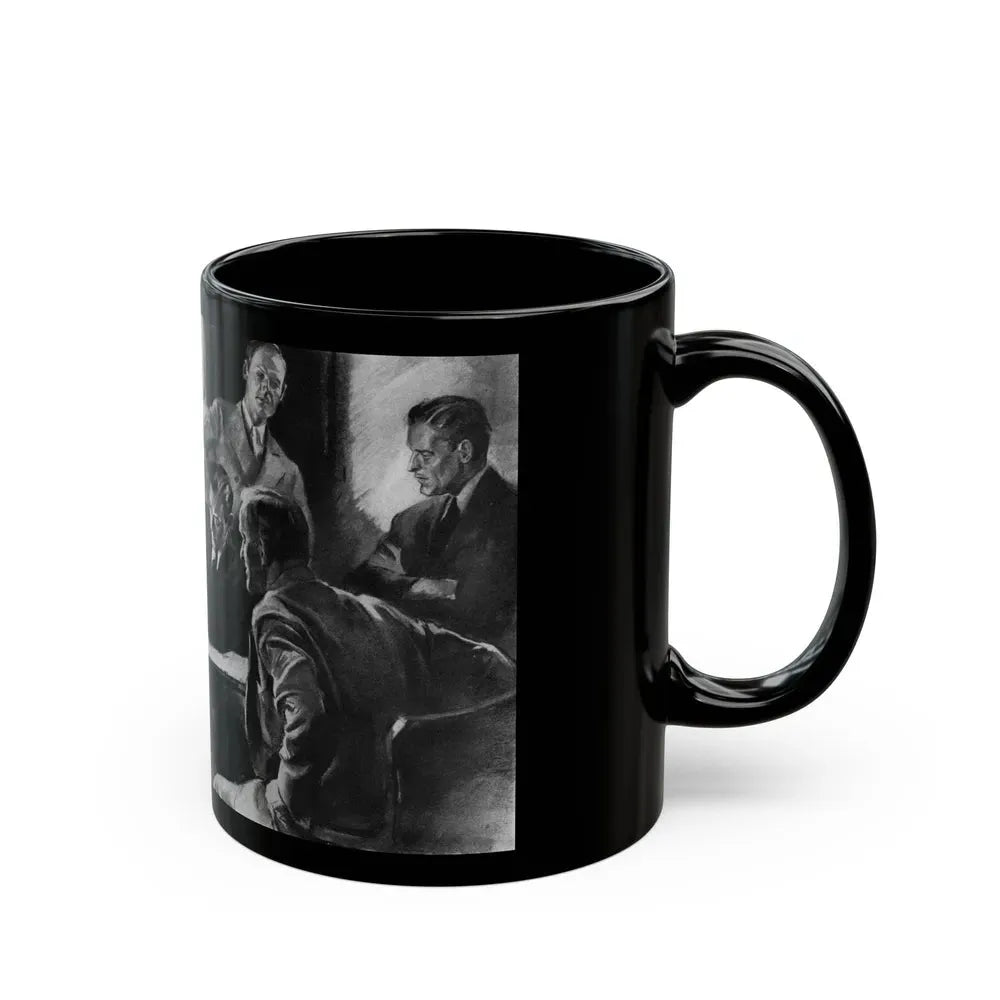 Bridge Widow (2), Ladies' Home Journal, September 1934 - Black Coffee Mug - Go Mug Yourself