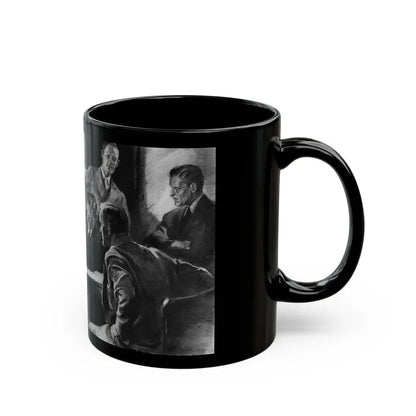 Bridge Widow (2), Ladies' Home Journal, September 1934 - Black Coffee Mug - Go Mug Yourself