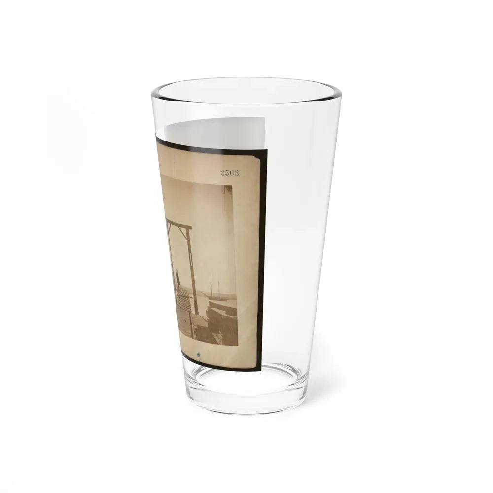 Bridges By Means Of Which Cars Are Loaded Upon Or Unloaded From Arks Or Barges (U.S. Civil War) Pint Glass 16oz - Go Mug Yourself