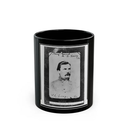 Brig.-Gen. A.L. Long, Va. (U.S. Civil War) Black Coffee Mug 11oz - Go Mug Yourself