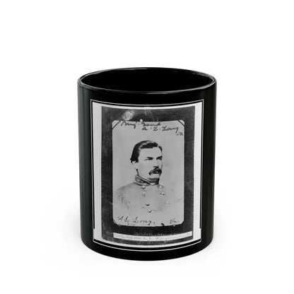 Brig.-Gen. A.L. Long, Va. (U.S. Civil War) Black Coffee Mug 11oz - Go Mug Yourself