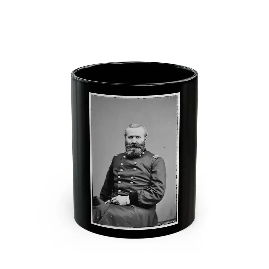 Brig. Gen. Alex Hays 002 (U.S. Civil War) Black Coffee Mug 11oz - Go Mug Yourself