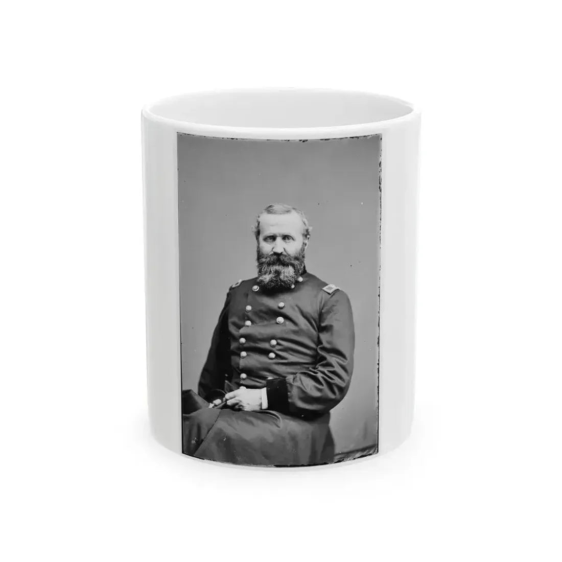 Brig. Gen. Alex Hays 002 (U.S. Civil War) White Coffee Mug 11oz - Go Mug Yourself