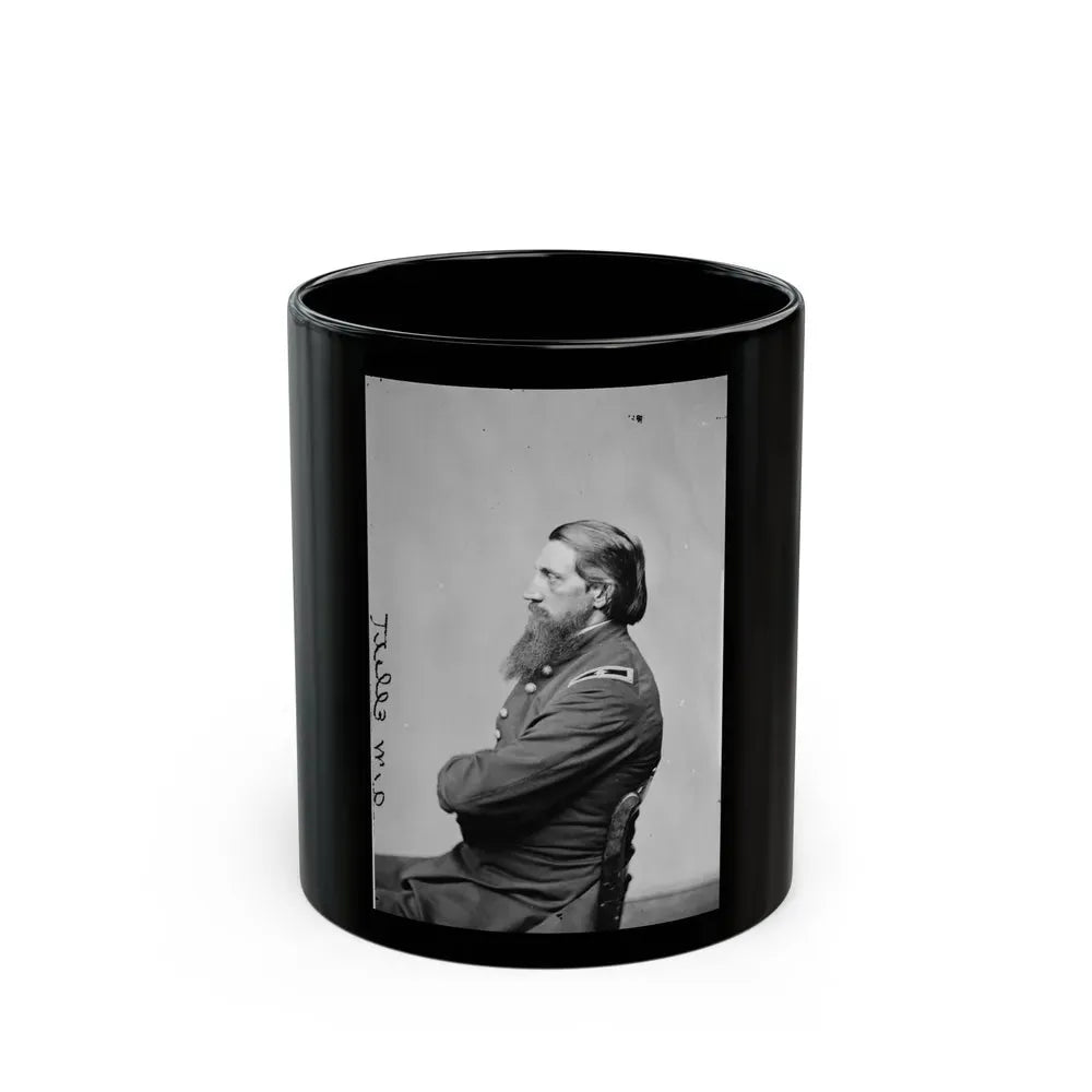 Brig. Gen. Alfred W. Ellet (U.S. Civil War) Black Coffee Mug 11oz - Go Mug Yourself