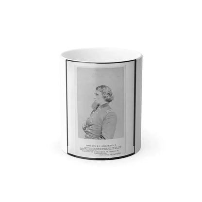 Brig. Gen. B. F. Kelley, U.S.A. (U.S. Civil War) Color Changing Coffee Mug 11oz Default Title 11oz - Go Mug Yourself