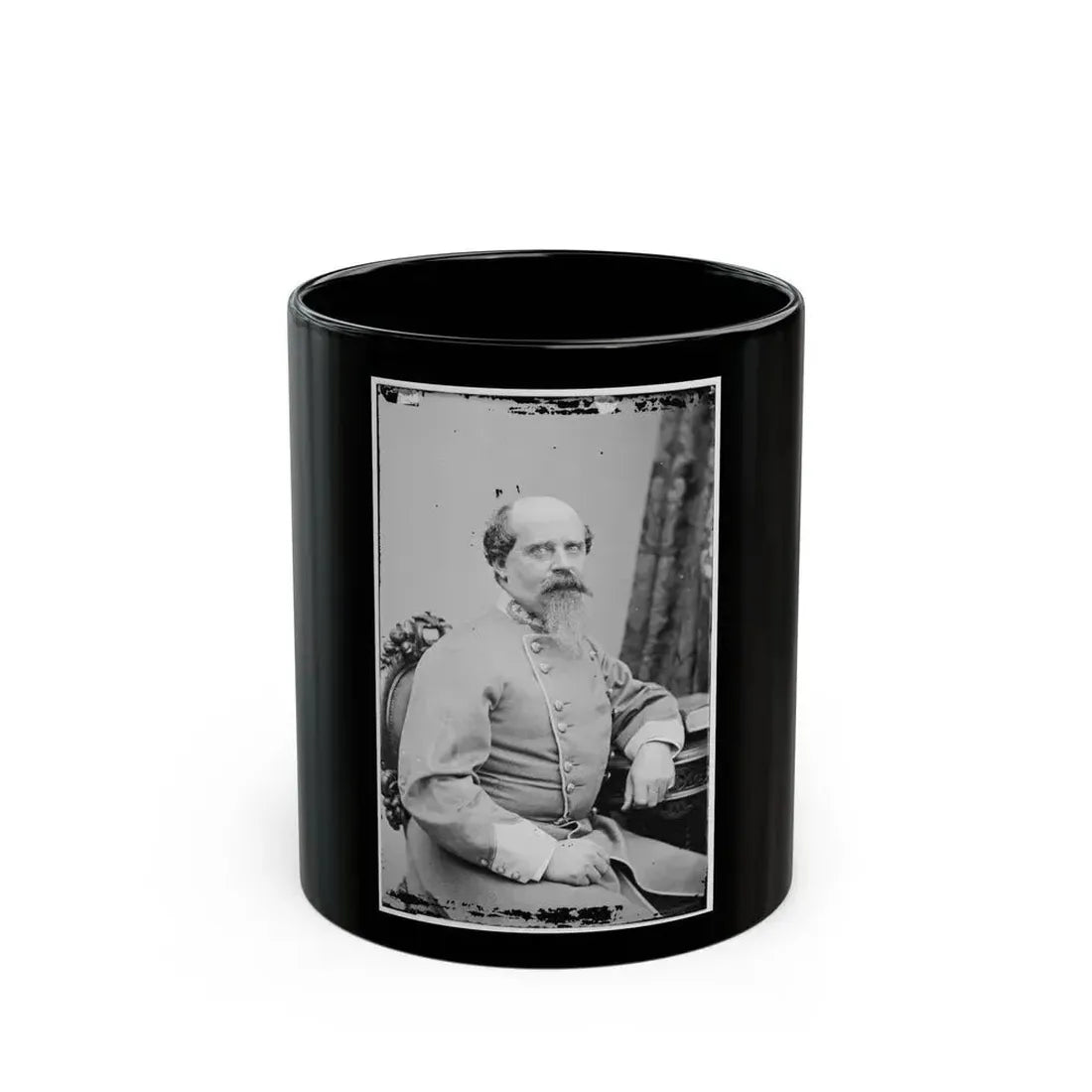 Brig. Gen. B.H. Robertson (U.S. Civil War) Black Coffee Mug 11oz - Go Mug Yourself