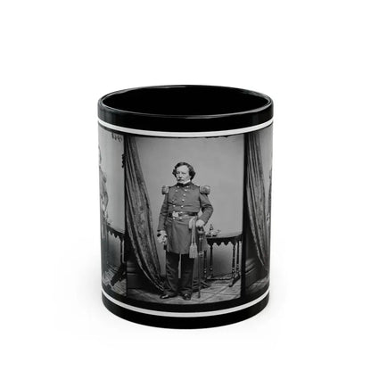 Brig. Gen. B.L.E. Bonneville (U.S. Civil War) Black Coffee Mug 11oz - Go Mug Yourself