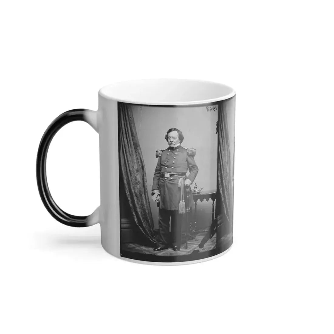 Brig. Gen. B.L.E. Bonneville (U.S. Civil War) Color Changing Coffee Mug 11oz - Go Mug Yourself