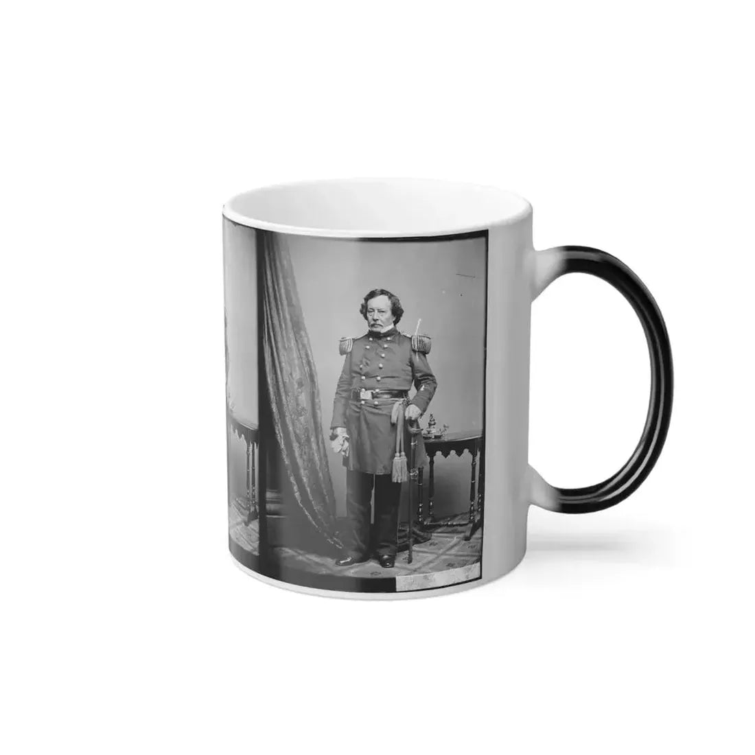 Brig. Gen. B.L.E. Bonneville (U.S. Civil War) Color Changing Coffee Mug 11oz - Go Mug Yourself