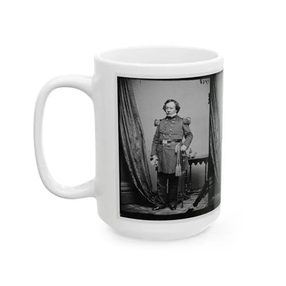Brig. Gen. B.L.E. Bonneville (U.S. Civil War) White Coffee Mug - Go Mug Yourself