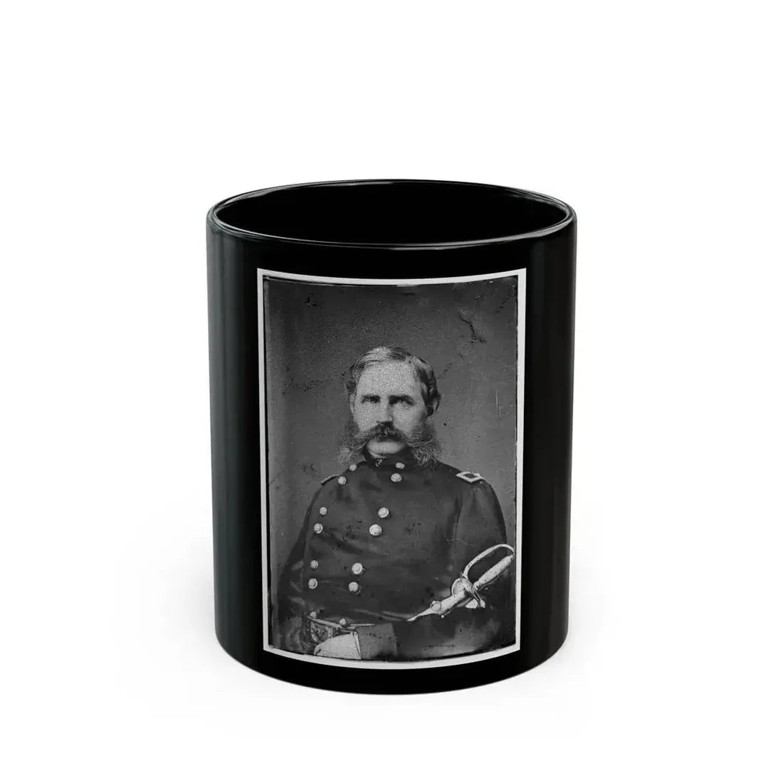 Brig. Gen C.C. Augur 003 (U.S. Civil War) Black Coffee Mug 11oz - Go Mug Yourself