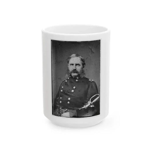 Brig. Gen C.C. Augur 003 (U.S. Civil War) White Coffee Mug 15oz - Go Mug Yourself