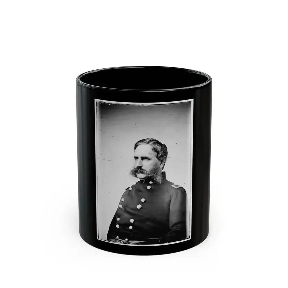 Brig. Gen C.C. Augur (U.S. Civil War) Black Coffee Mug 11oz - Go Mug Yourself