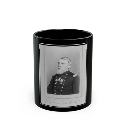 Brig. Gen. C.C. Gilbert (U.S. Civil War) Black Coffee Mug 11oz - Go Mug Yourself