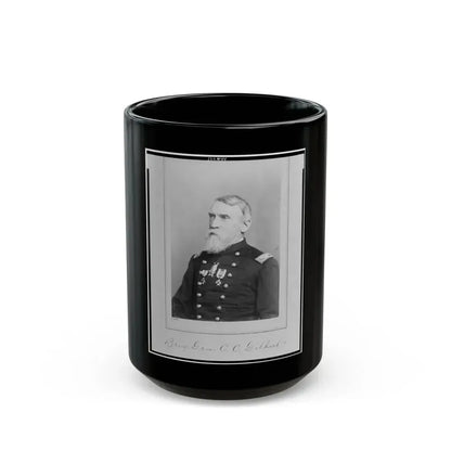 Brig. Gen. C.C. Gilbert (U.S. Civil War) Black Coffee Mug 15oz - Go Mug Yourself