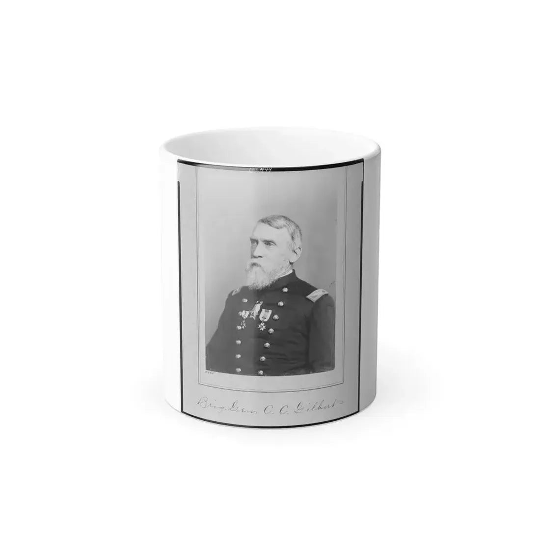 Brig. Gen. C.C. Gilbert (U.S. Civil War) Color Changing Coffee Mug 11oz Default Title 11oz - Go Mug Yourself