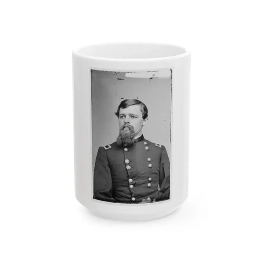 Brig. Gen. Charles C. Walcutt (U.S. Civil War) White Coffee Mug 15oz - Go Mug Yourself