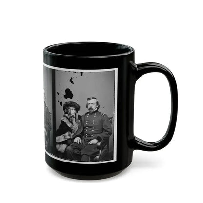 Brig. Gen. Charles P. Stone, & Daughter Hettie (U.S. Civil War) Black Coffee Mug - Go Mug Yourself