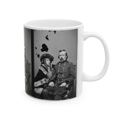 Brig. Gen. Charles P. Stone, & Daughter Hettie (U.S. Civil War) White Coffee Mug - Go Mug Yourself